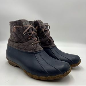 Sperry Saltwater Quilted Rain Boot